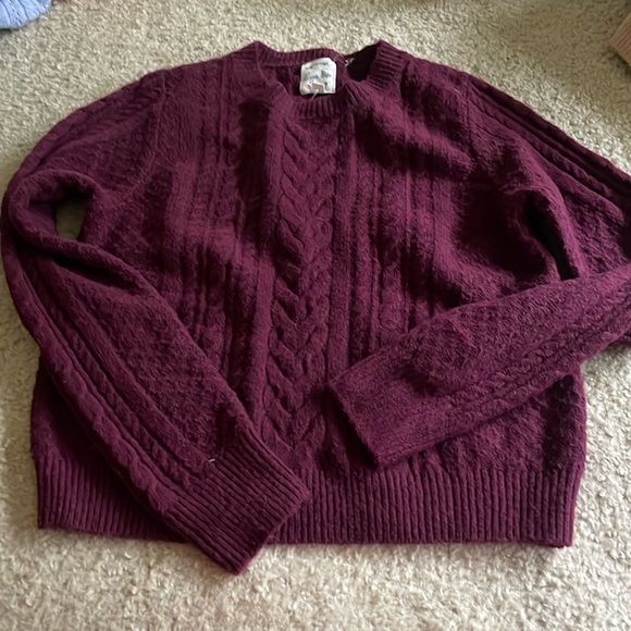Hippie, rose passion, plum sweater - Picture 2 of 6